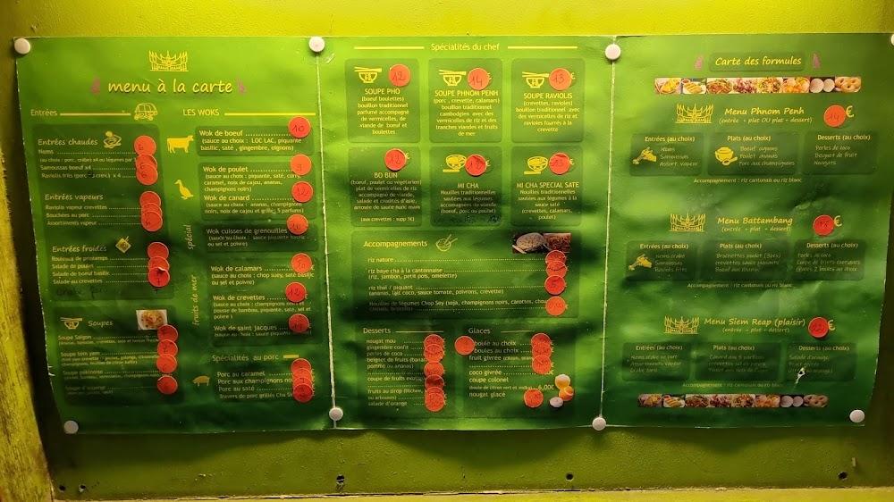 Nantes Asie - Menu Image 1